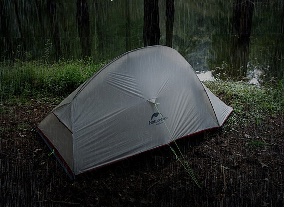 Палатка Naturehike Cloud Up 2 NV Gray - Фото 15 большая