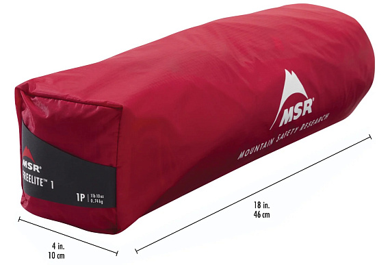 Палатка MSR Freelite 1 Green - Фото 5 большая