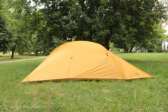 Палатка Big Agnes Slater UL 2+  Gold/Gray - Фото 11 большая