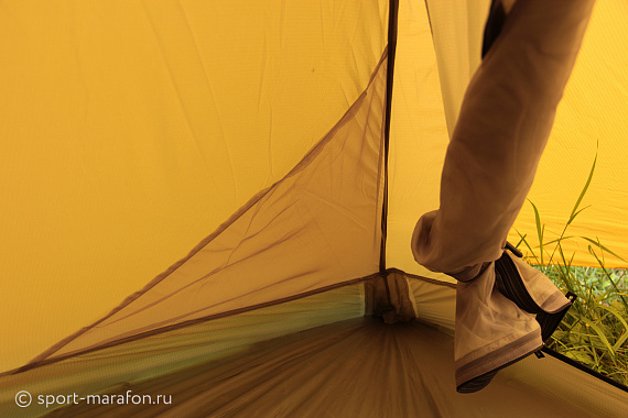 Палатка Big Agnes Slater UL 2+  Gold/Gray - Фото 21 большая