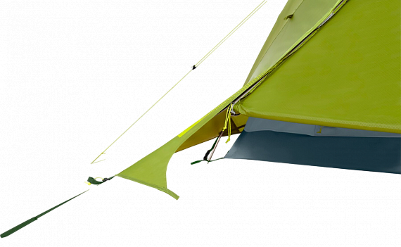 Палатка Jack Wolfskin Skyrocket III Dome Ginkgo Green - Фото 8 большая