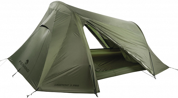 Палатка Ferrino Lightent 3 Pro Olive Green - Фото 6 большая