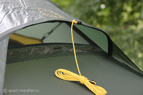Палатка Nordisk Halland 2 LW Tent Green Alu - Фото 7 большая