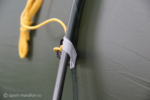 Палатка Nordisk Halland 2 LW Tent Green Alu - Фото 9 большая