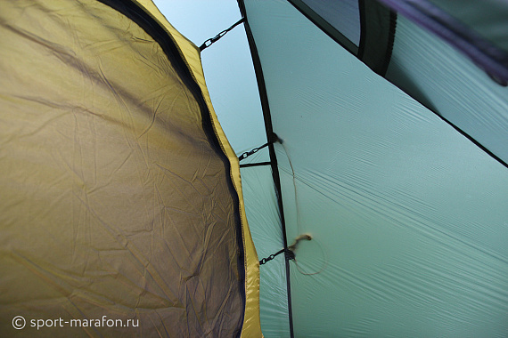 Палатка Nordisk Halland 2 LW Tent Green Alu - Фото 15 большая
