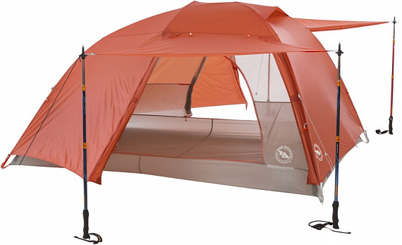 Палатка Big Agnes Copper Spur HV UL 3 Orange - Фото 7 большая