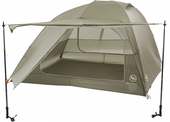 Палатка Big Agnes Copper Spur HV UL 4 Olive Green - Фото 1 большая