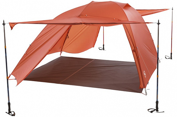 Палатка Big Agnes Copper Spur HV UL 4 Orange - Фото 9 большая