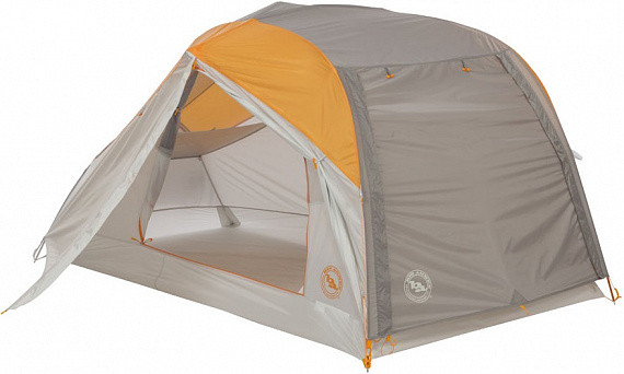 Палатка Big Agnes Salt Creek SL2 Gray/Lt Gray/Orange - Фото 4 большая