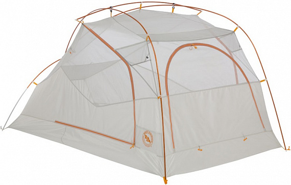 Палатка Big Agnes Salt Creek SL2 Gray/Lt Gray/Orange - Фото 6 большая