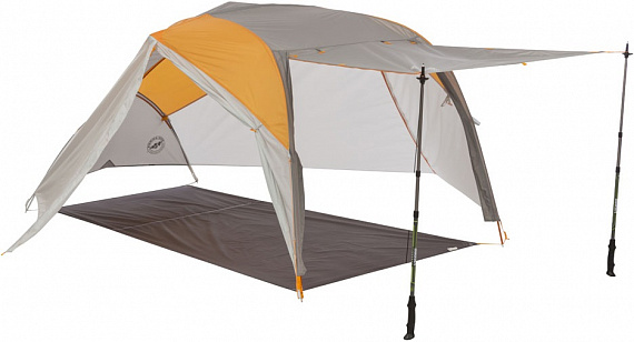 Палатка Big Agnes Salt Creek SL2 Gray/Lt Gray/Orange - Фото 7 большая