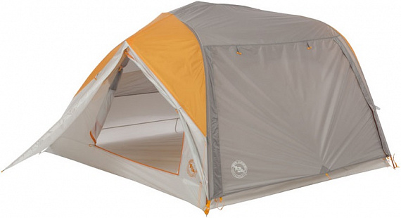 Палатка Big Agnes Salt Creek SL3 Gray/Lt Gray/Orange - Фото 4 большая