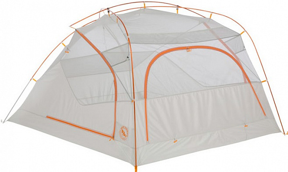 Палатка Big Agnes Salt Creek SL3 Gray/Lt Gray/Orange - Фото 6 большая