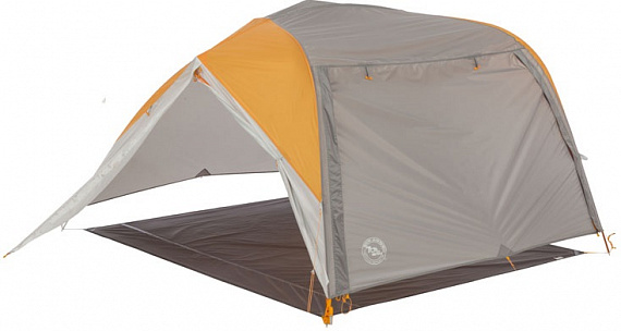 Палатка Big Agnes Salt Creek SL3 Gray/Lt Gray/Orange - Фото 7 большая