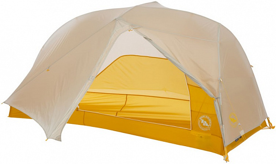 Палатка Big Agnes Tiger Wall UL1 Light Gray/Gold - Фото 3 большая