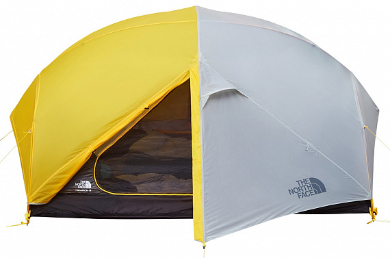 Палатка The North Face Triarch 3 Canary Yellow/High Rise Grey - Фото 4 большая