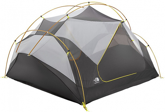 Палатка The North Face Triarch 3 Canary Yellow/High Rise Grey - Фото 8 большая