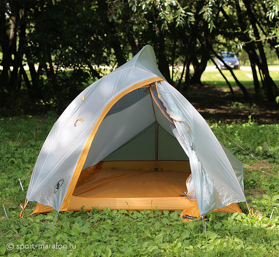 Палатка Big Agnes Fly Creek UL 2 Person Silver/Gold - Фото 12 большая