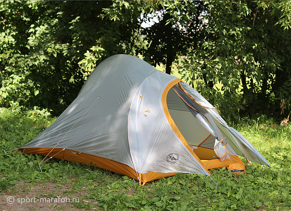 Палатка Big Agnes Fly Creek UL 2 Person Silver/Gold - Фото 13 большая