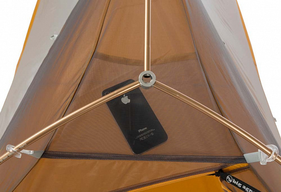 Палатка Big Agnes Fly Creek UL 2 Person Silver/Gold - Фото 5 большая