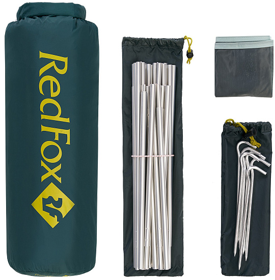 Палатка Red Fox Trekking Fox 3 Petrol - Фото 17 большая