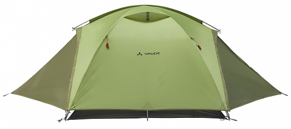 Палатка Vaude Campo Grande 3-4P Chute Green - Фото 2 большая