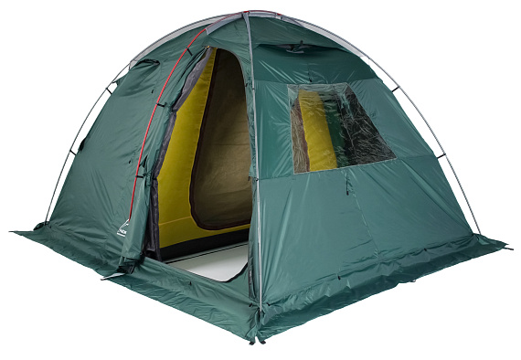 Палатка Normal Байкал 3 Тёмно-Зелёный - Фото 1 большая