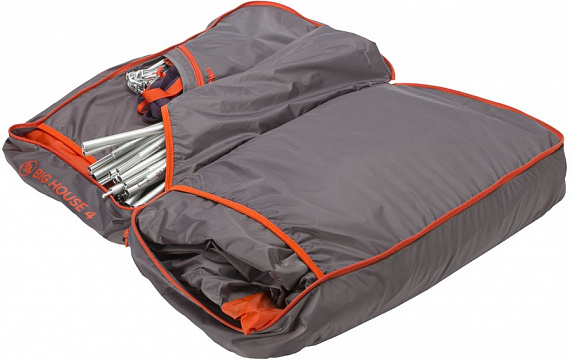 Палатка с тамбуром Big Agnes Big House 4 - Фото 11 большая
