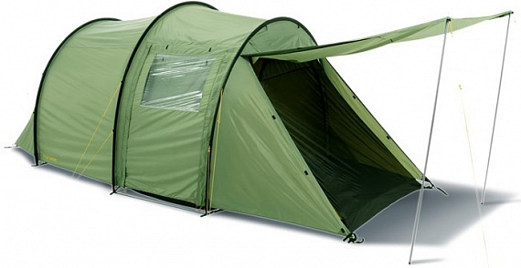 Палатка Nordisk Reisa 4 PU Tent Green - Фото 1 большая