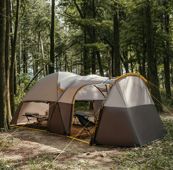 Палатка Naturehike Kota 6 Light Brownish Gray - Фото 2 большая