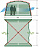 Палатка Alexika China House Alu Green - Фото 2 малая