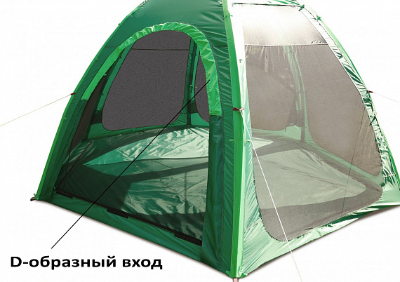 Палатка ЛотосТент Лотос 5 Опен Эйр М со стенками - Фото 3 большая