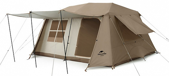 Палатка Naturehike Village 13 Brown - Фото 1 большая
