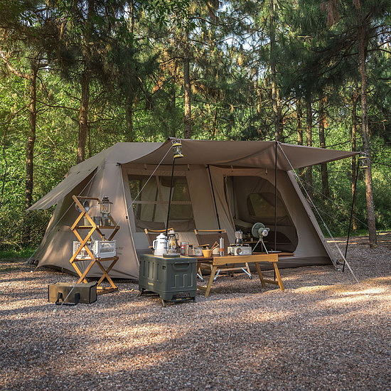 Палатка Naturehike Village 13 Brown - Фото 7 большая