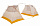 Палатка Big Agnes Wyoming Trail CAMP 4 Person TENT Orange/Fog - Фото 1 малая