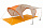 Палатка Big Agnes Wyoming Trail CAMP 4 Person TENT Orange/Fog - Фото 3 малая