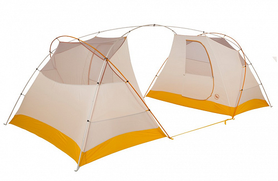 Палатка Big Agnes Wyoming Trail CAMP 4 Person TENT Orange/Fog - Фото 1 большая