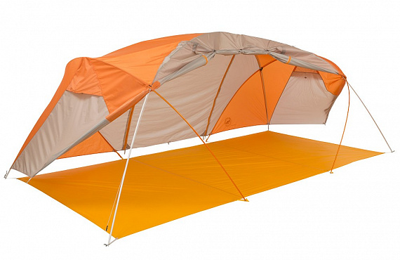 Палатка Big Agnes Wyoming Trail CAMP 4 Person TENT Orange/Fog - Фото 4 большая