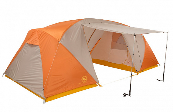Палатка Big Agnes Wyoming Trail CAMP 4 Person TENT Orange/Fog - Фото 5 большая