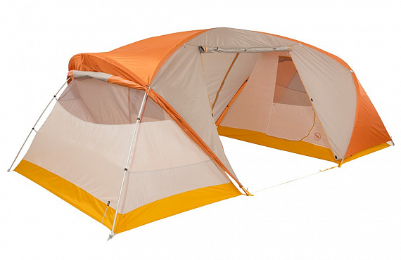 Палатка Big Agnes Wyoming Trail CAMP 4 Person TENT Orange/Fog - Фото 6 большая