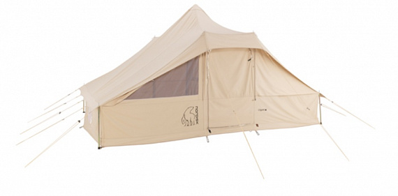 Палатка Nordisk Utgard 13.2m Cotton с доп. полом и комнатой - Фото 3 большая