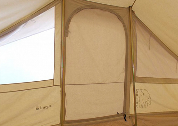 Палатка Nordisk Utgard 13.2m Cotton с доп. полом и комнатой - Фото 12 большая