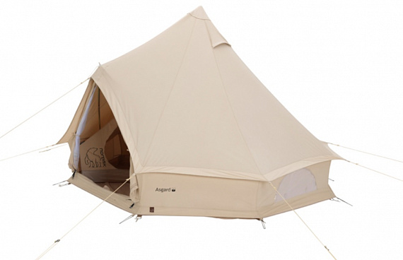 Палатка Nordisk Asgard 19.6 Basic Cotton с доп. полом и комнатой - Фото 9 большая