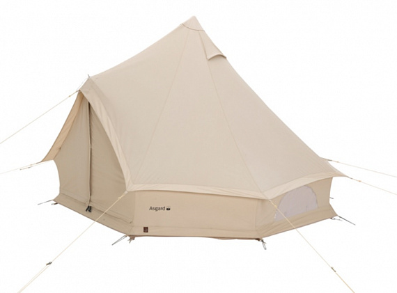 Палатка Nordisk Asgard 19.6 Basic Cotton с доп. полом и комнатой - Фото 10 большая