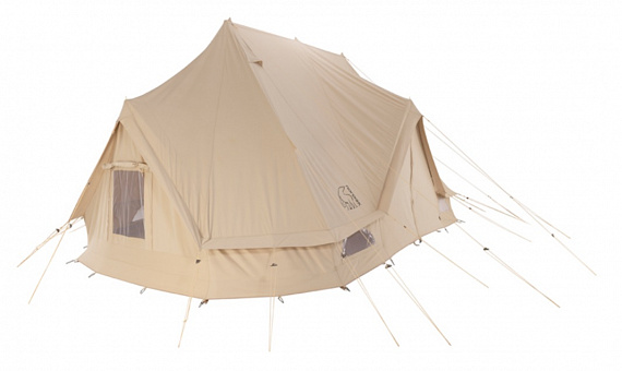 Палатка Nordisk Vanaheim 24m Cotton с доп. полом и комнатой - Фото 9 большая