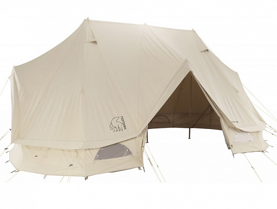 Палатка Nordisk Vanaheim 24m Cotton с доп. полом и комнатой - Фото 2 большая