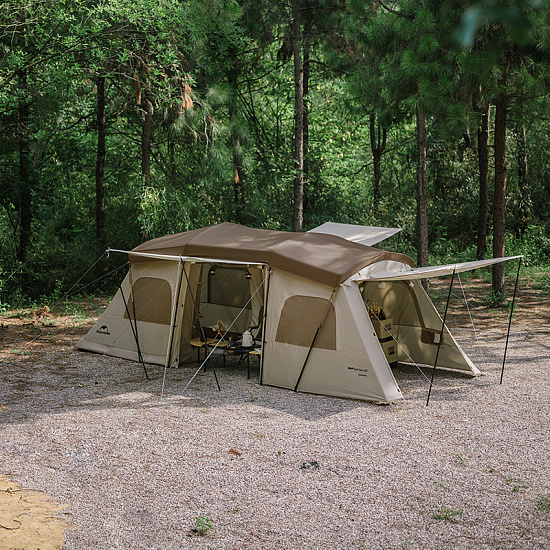 Палатка Naturehike Cloud Vessel Khaki - Фото 6 большая