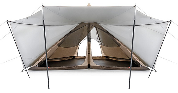 Палатка Naturehike Ranch 8 Quicksand Gold - Фото 3 большая