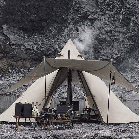 Палатка Naturehike Ranch 8 Quicksand Gold - Фото 8 большая