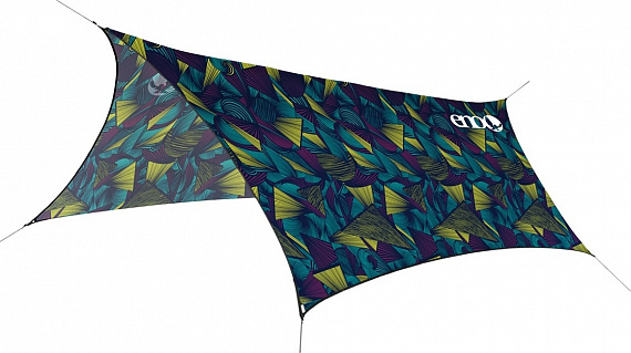 Тент ENO ProFly Tarp Print Tribal/Retro - Фото 1 большая